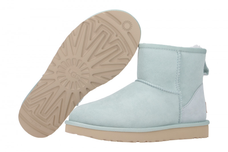 UGG Stiefel hellgrün sky-grey Classic Mini II