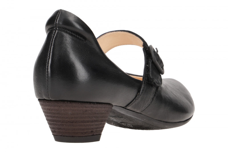 Think Aida 532 Riemchen Pumps schwarz