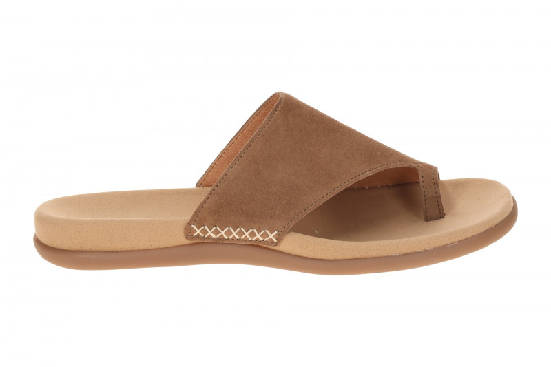 Gabor Zehentrenner Pantolette braun 83.700.38