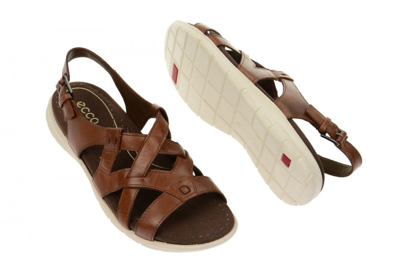 Ecco Babett Sandal mahogany 21408301195