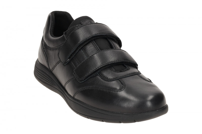 Geox Spherica EC2 Schuhe Slipper schwarz Klett U45BXB