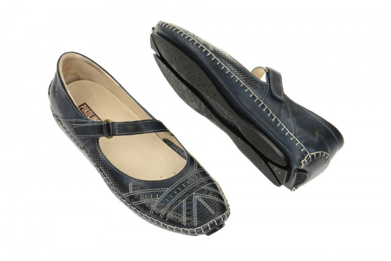 Pikolinos Jerez Slipper blau navy Mary-Jane 578-8763