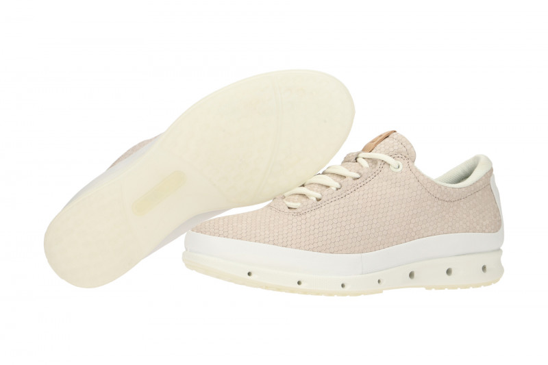 Ecco Cool Schuhe grau weiß Damen Sneakers