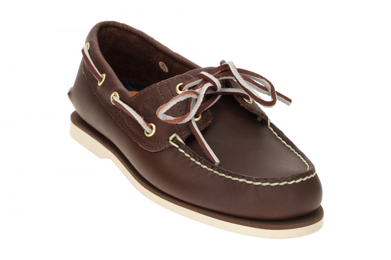 Timberland Classic Boat Schuhe dunkelbraun Bootsschuhe 174035