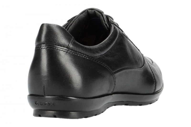 Geox Symbol Schuhe schwarz Nappa