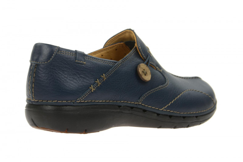 Clarks Un Loop Schuhe blau Slipper