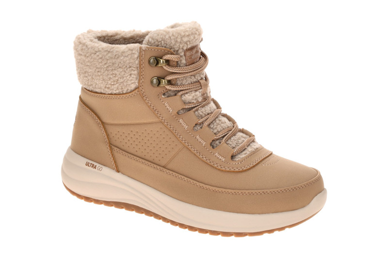 Skechers On-The-Go Stiefeletten hellbraun Damen wasserdicht 144746