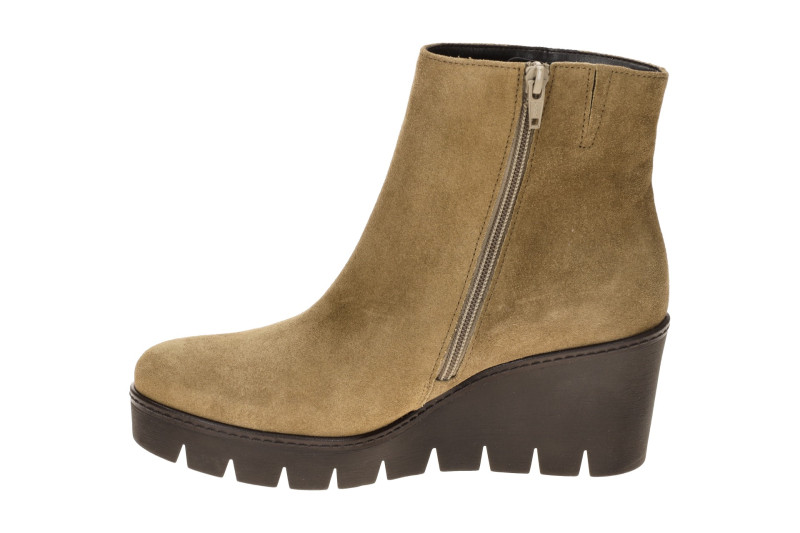Gabor Keil Stiefelette beige Velour 8045.01.009