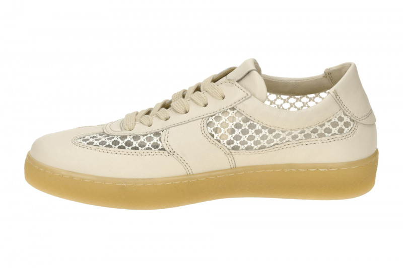 Gabor Schuhe Sneakers beige vanilla Netz 83.341.43