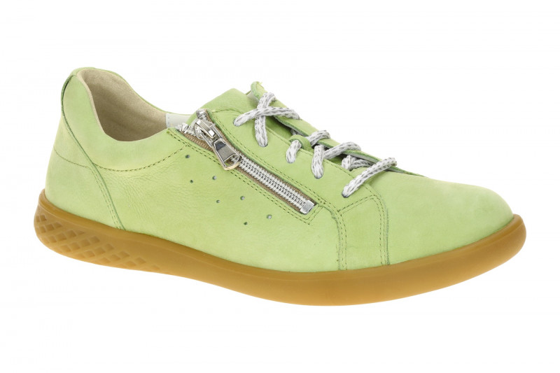 Waldläufer Cloe Schuhe grün Lime Nubuck H-Weite 947001