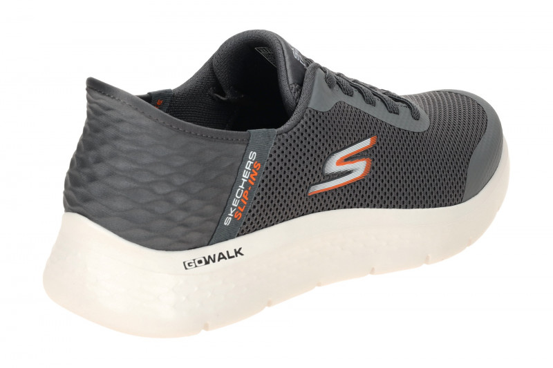 Skechers Go Walk Flex Schuhe grau SLIP-IN 216324