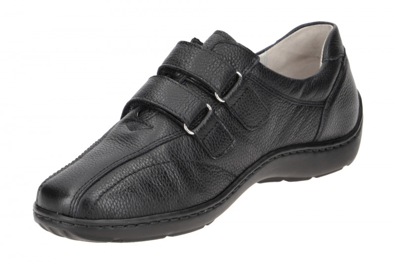 Waldläufer Henni Slipper Damen schwarz 496301