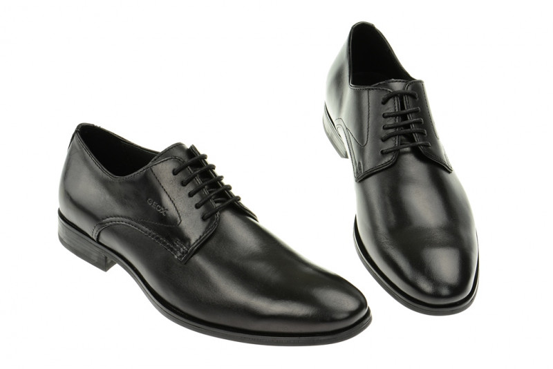 Geox Albert Wide Schuhe schwarz U34U3P 00043 C9999