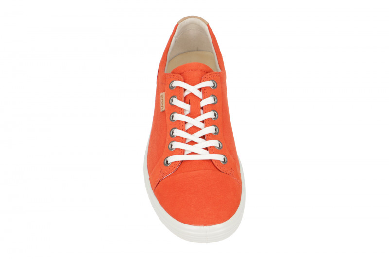 Ecco Soft 7 Schuhe hellrot Damen Sneakers