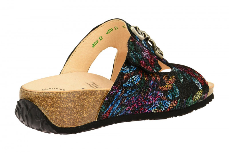Think Mizzi Pantolette schwarz multi 1-81352-03