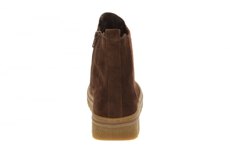 Gabor Stiefelette braun Chelsea Boots Velour 8008.03.004