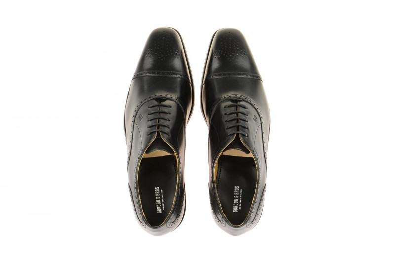 Gordon & Bros Schuhe Lucquin schwarz Rahmengenäht 2830