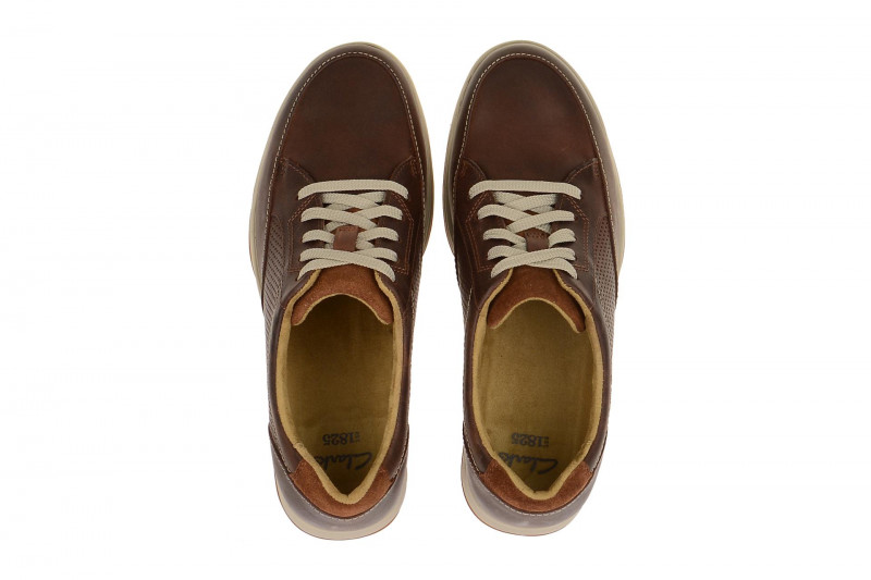 Clarks Stafford Park Schuhe braun tan