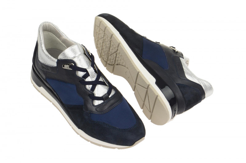 Geox Shahira Schuhe blau silber D62N1B