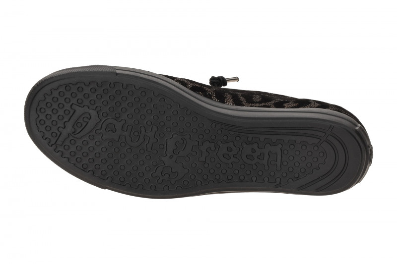Paul Green Sneaker Schuhe braun schwarz Glossy Leo 5417