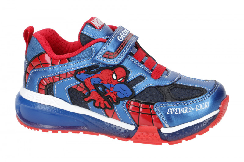 Geox BAYONYC Kinder Schuhe blau Spider-Man J269YC