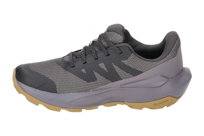 Salomon Elixir Tour Damen Schuhe grau lila Waterproof 475771