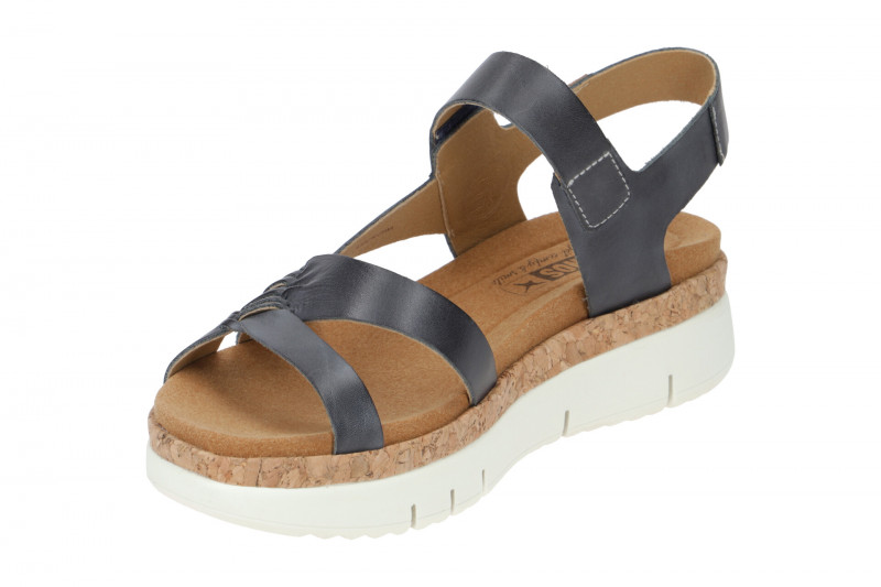 Pikolinos Palma Plateau Sandale blau ocean W4N-0968