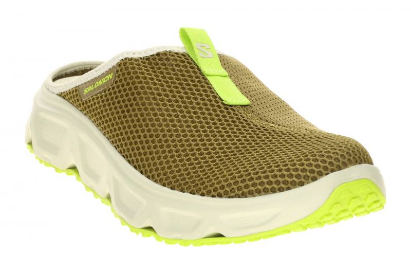 Salomon Reelax Slide Pantoletten Clogs grün 479943