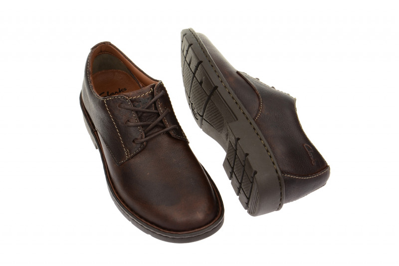 Clarks Stratton Way Schuhe braun / 26102519 7