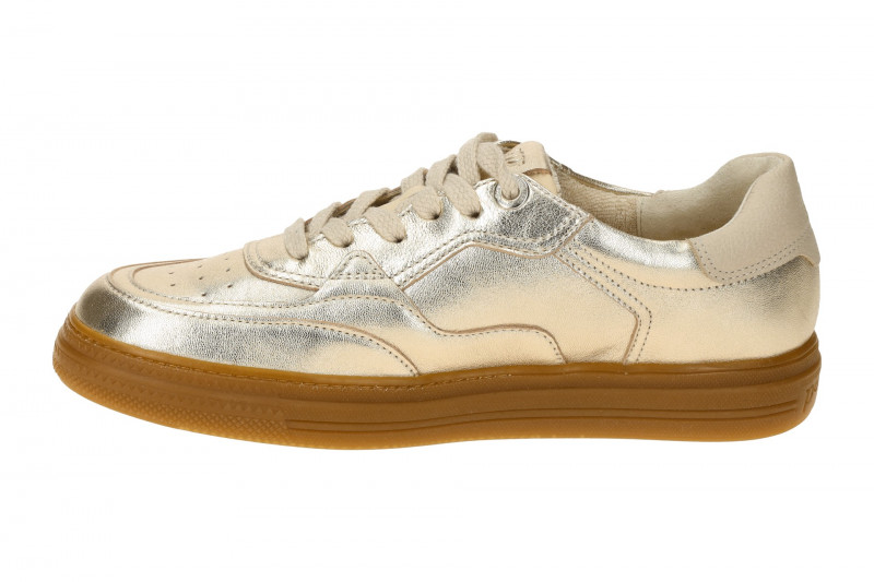 Paul Green Schuhe Snaeker grau platin metallic 5428