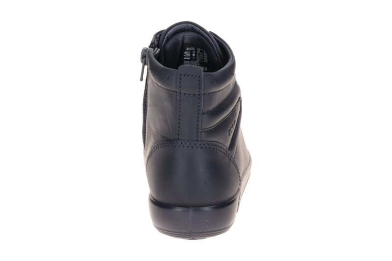Ecco Soft 2 Stiefeletten Schuhe blau Sneaker High Cut 207513