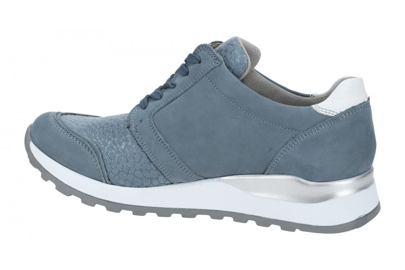 Waldläufer Hiroko Schuhe blau denim H-Weite H64007
