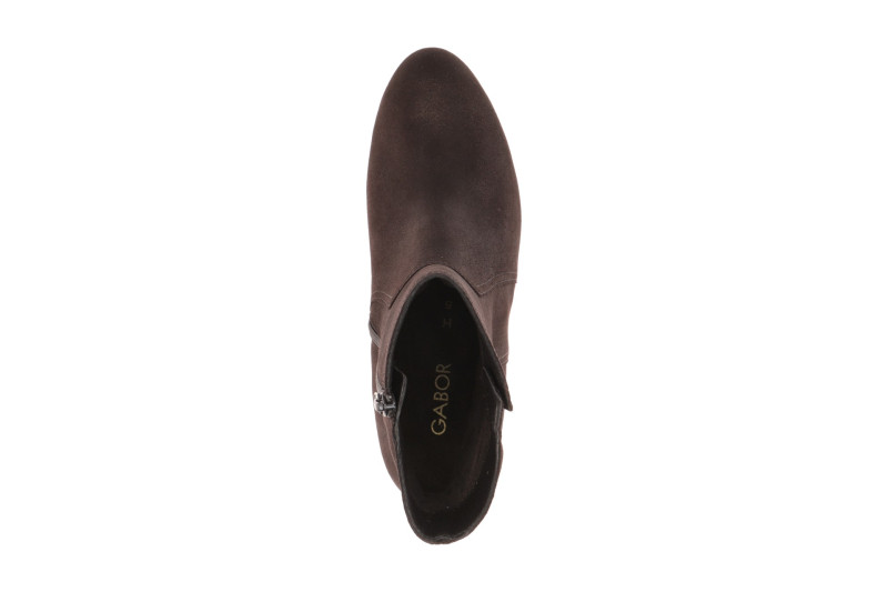 Gabor Stiefelette Ankle Boots braun schimmernd H-Weite 8063.01.006
