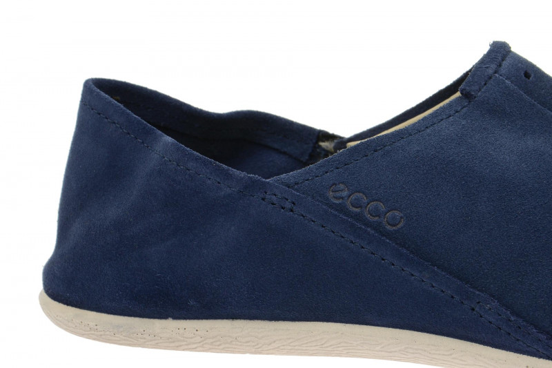 Ecco Easy M Schuhe blau Slipper Pantolette 2in1