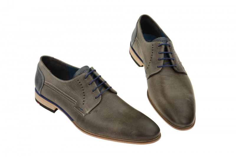 Lloyd Doncaster Schuhe grau lava 16-101-13