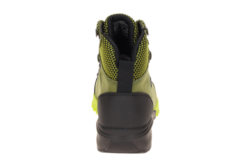 Waldläufer Amiata Stiefelette grün olive H-Weite wasserdicht