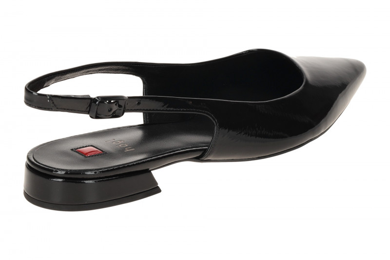 Högl Sophie Sling Pumps schwarz glänzend 1906