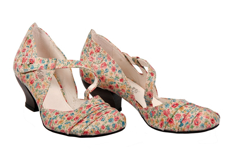 Tiggers Ginger Pumps flower beige