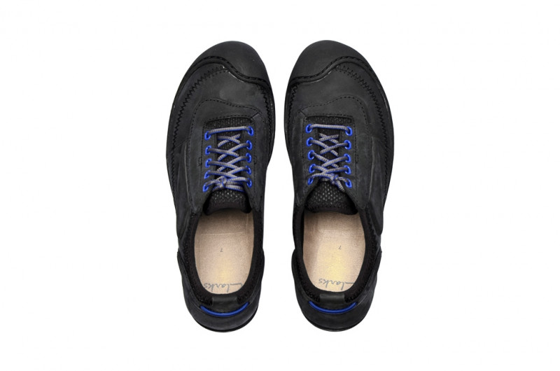 Clarks Moreton Flo Schuhe in nubuck schwarz