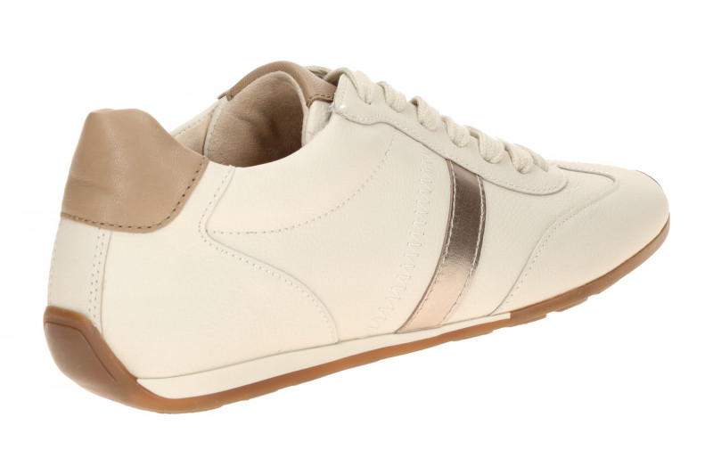Gabor Schuhe weiß flache Slim Retro-Sneakers 83.191.20