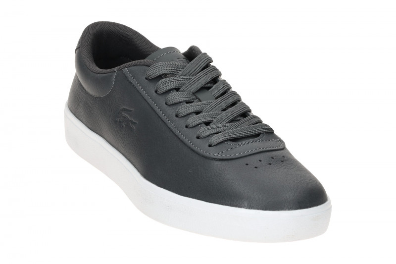 Lacoste Baseshot Evo Sneakers grau Leder Schuhe 0065