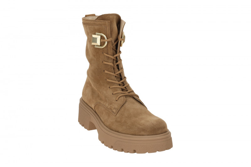 Gabor Fashion Plateau Stiefelette braun Velour 71.761.14