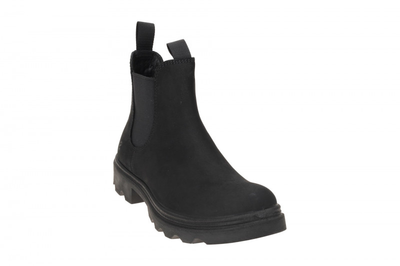 Ecco Grainer Chelsea Stiefelette schwarz Nubuck 214703