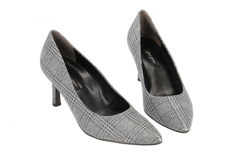 Paul Green Pumps silber Glitter Star 3757