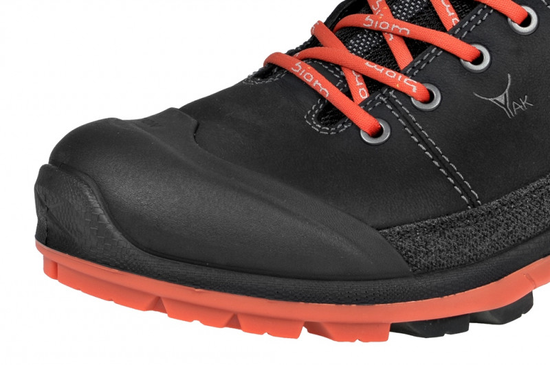 Ecco Biom Terrain Schuhe in schwarz orange Yakleder Gore-Tex