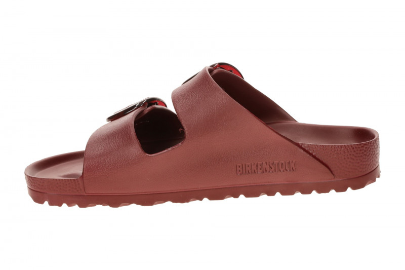 Birkenstock Arizona Big Buckle Pantolette rot SCHMAL EVA