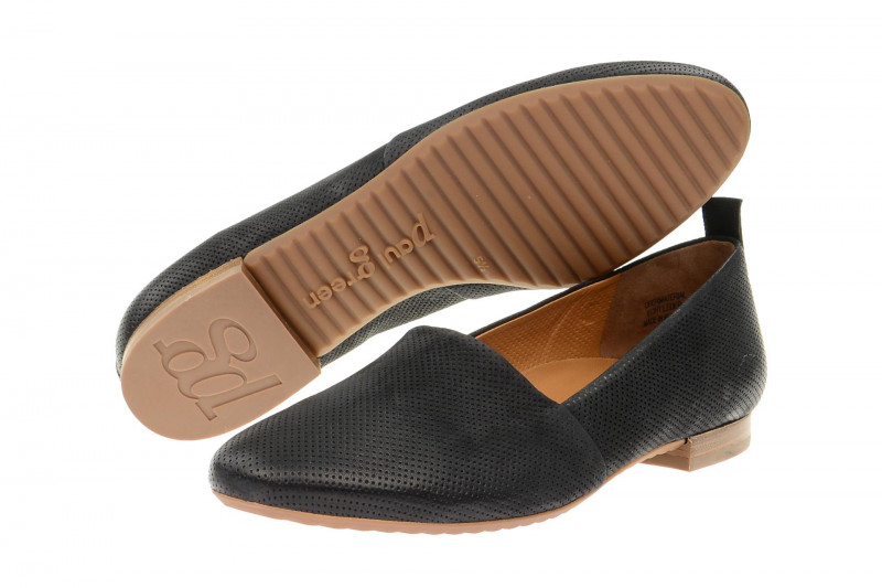 Paul Green Schuhe Slipper schwarz 4243