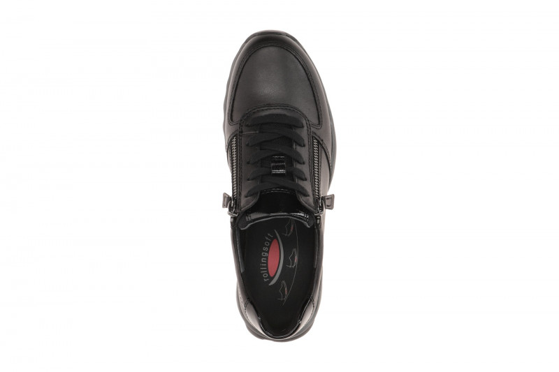 Gabor RollingSoft Schuhe schwarz Glattleder 0100.01.003