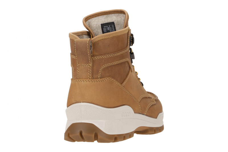 Ecco Track Stiefel braun peanut butter Woll-Futter