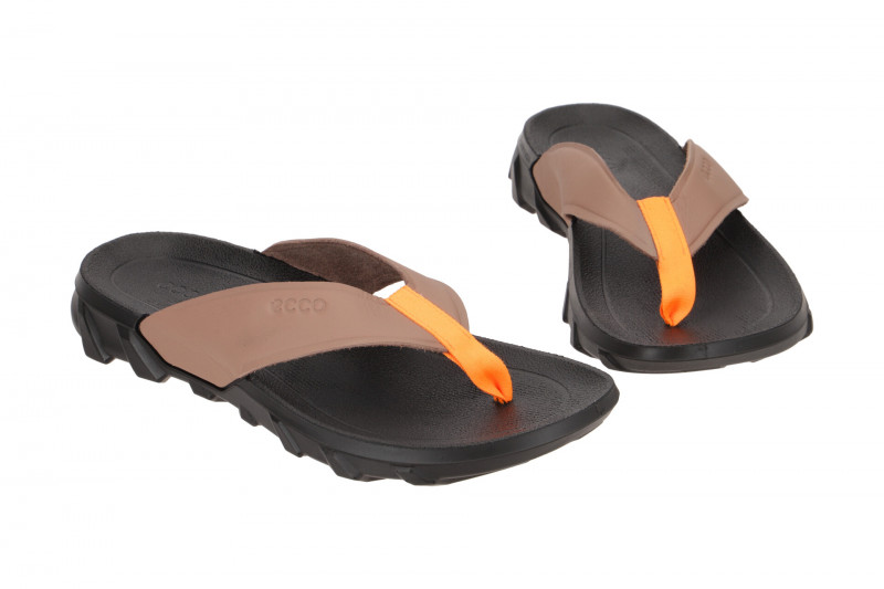 Ecco MX Flipsider Zehentrenner Pantolette braun UNISEX
